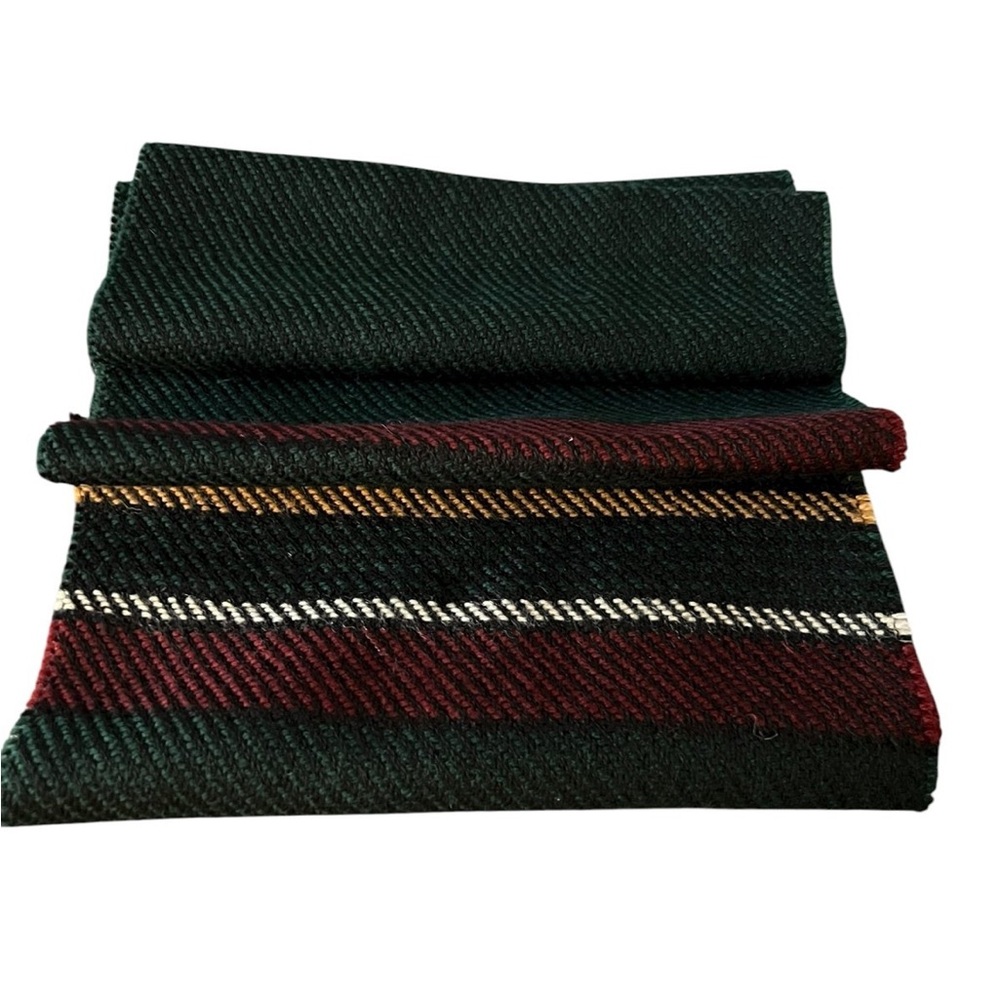 Eddie Bauer Scarf 
Fringe Ends 
100% Wool
